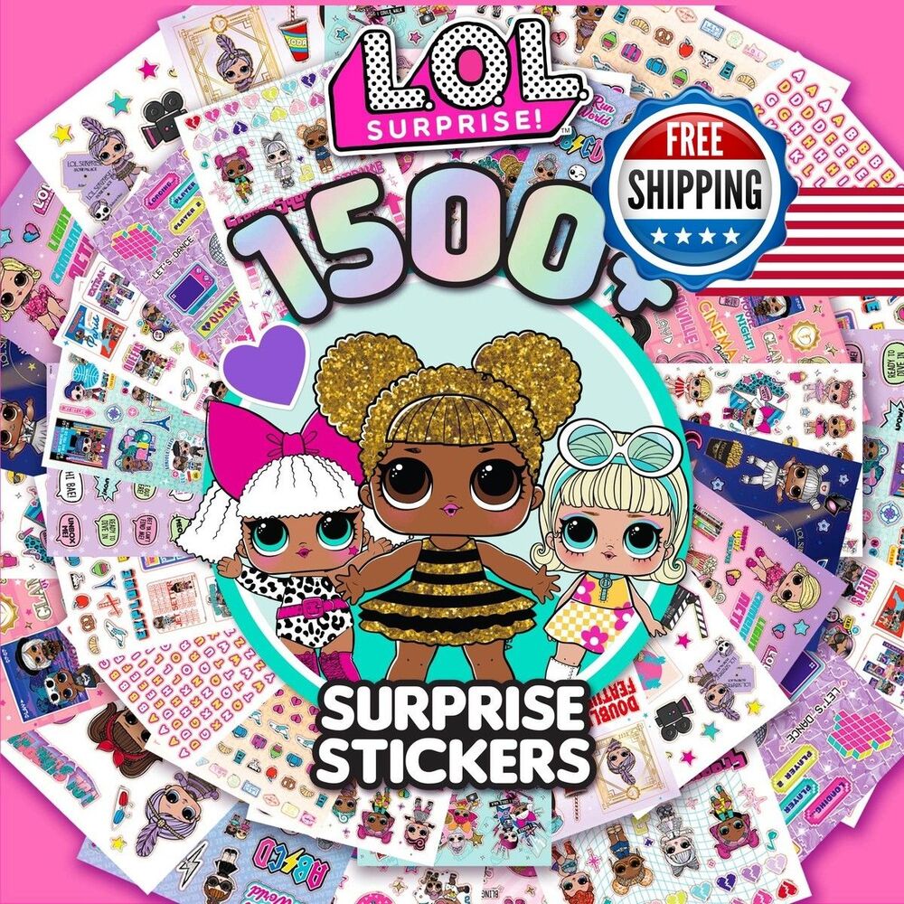 Horizon Group USA Sticker Book L.O.L. Surprise 1500+ Stickers